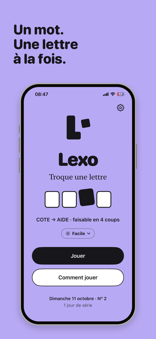 L’accueil de Lexo